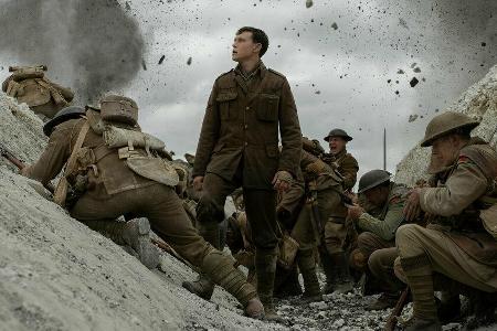Explosiver Oscarfavorit: Szene aus Sam Mendes' Kriegsdrama Explosiver Oscarfavorit: Szene aus Sam Mendes' Kriegsdrama