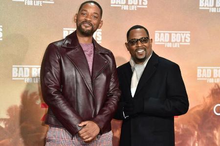 Will Smith und Martin Lawrence auf dem Premierenteppich in Berlin Will Smith und Martin Lawrence auf dem Premierenteppich in Berlin