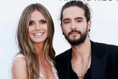 Heidi Klum und Tom Kaulitz bei einem gemeinsamen Auftritt Heidi Klum und Tom Kaulitz bei einem gemeinsamen Auftritt