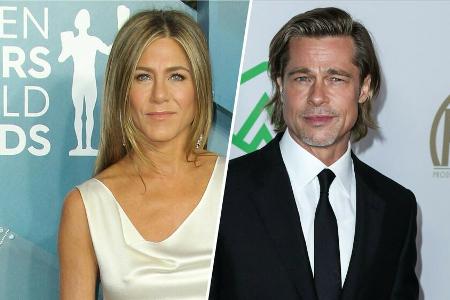 Jennifer Aniston und Brad Pitt waren von 2000 bis 2005 verheiratet Jennifer Aniston und Brad Pitt waren von 2000 bis 2005 verheiratet