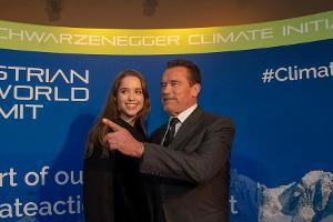 Arnold Schwarzenegger kämpft mit Tochter Christina fürs Klima