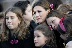 Prinzessin Märtha Louise von Norwegen nach der Trauerfeier