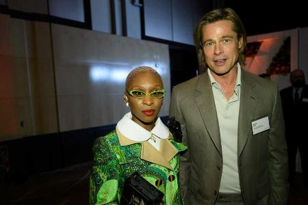 Brad Pitt und Cynthia Erivo dürfen sich in diesem Jahr Hoffnungen auf einen Oscar machen. Brad Pitt und Cynthia Erivo dürfen sich in diesem Jahr Hoffnungen auf einen Oscar machen.