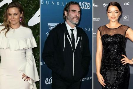 Die Schauspieler Alicia Silverstone, Joaquin Phoenix und Anne Menden machen beim Veganuary mit