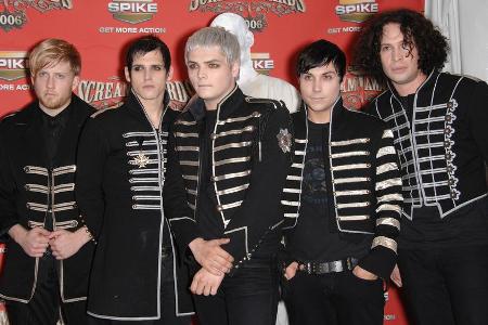 2013 legte die US-Band My Chemical Romance eine Pause ein, jetzt meldet sie sich in Deutschland zurück 2013 legte die US-Band My Chemical Romance eine Pause ein, jetzt meldet sie sich in Deutschland zurück
