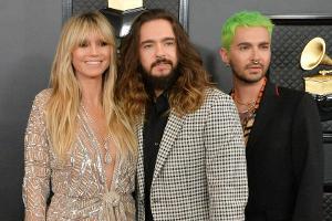 Heidi Klum strahlt mit den Kaulitz-Zwillingen bei den Grammy Awards