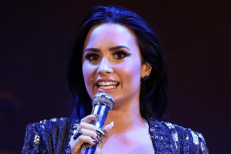 Demi Lovato ist zurück auf der Bühne Demi Lovato ist zurück auf der Bühne