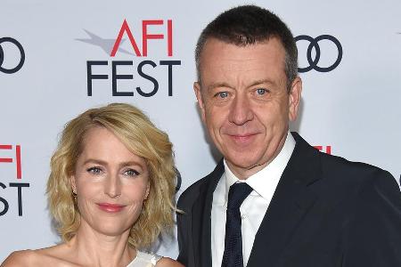 Ein Paar, aber zwei Wohnungen: Gillian Anderson und Peter Morgan leben nicht zusammen Ein Paar, aber zwei Wohnungen: Gillian Anderson und Peter Morgan leben nicht zusammen