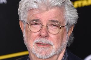 "Star Wars"-Erfinder George Lucas trifft Baby Yoda