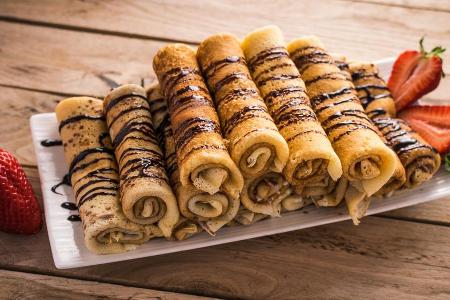 Die Nutella-Bananen-Röllchen sind ein absoluter Traum.