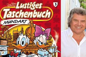Andy Borg mit Donald Duck beim Opernball