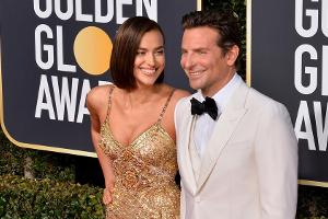 Irina Shayk und Bradley Cooper posieren gut gelaunt gemeinsam für Foto