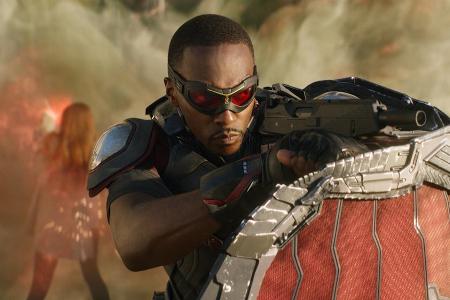 Muss sich auf sein zukünftiges Superheldenleben als Captain America vorbereiten: Sam Wilson alias Falcon (Anthony Mackie). Muss sich auf sein zukünftiges Superheldenleben als Captain America vorbereiten: Sam Wilson alias Falcon (Anthony Mackie).