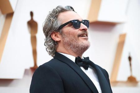 Joaquin Phoenix hatte eine sehr gute Oscar-Nacht Joaquin Phoenix hatte eine sehr gute Oscar-Nacht