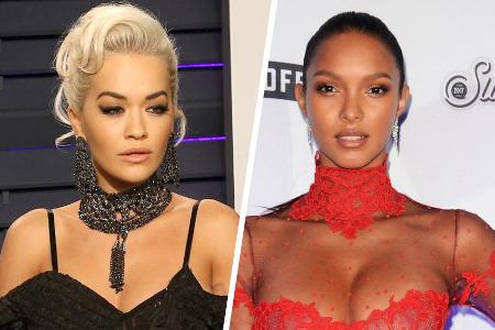 Die Looks von Sängerin Rita Ora (l.) und Model Lais Ribeiro zeigen Schwächen. Die Looks von Sängerin Rita Ora (l.) und Model Lais Ribeiro zeigen Schwächen.