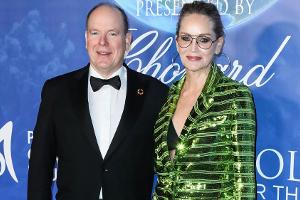 Sharon Stone stiehlt Fürst Albert von Monaco die Show