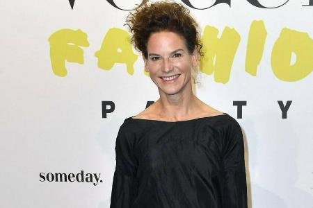 Bibiana Beglau trägt gerne Outfits von Berliner Designern Bibiana Beglau trägt gerne Outfits von Berliner Designern