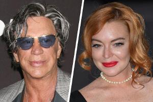 Mickey Rourke und Lindsay Lohan werden Co-Stars