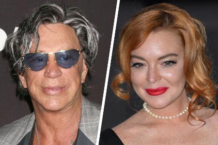 Mickey Rourke und Lindsay Lohan werden Co-Stars Mickey Rourke und Lindsay Lohan werden Co-Stars