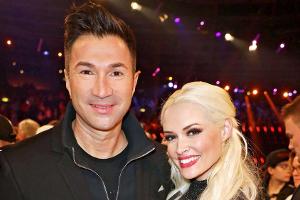 Fasching 2020: Daniela Katzenberger macht Lucas Cordalis zum Kunstwerk