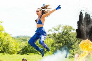 In der vierten Folge "GNTM" war viel Körpereinsatz gefragt