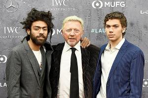 Boris Becker feiert nicht nur mit seinen Söhnen bei den Laureus Awards