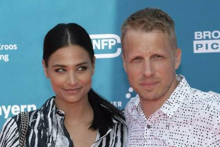 Oliver Pocher an der Seite seiner Ehefrau Amira.