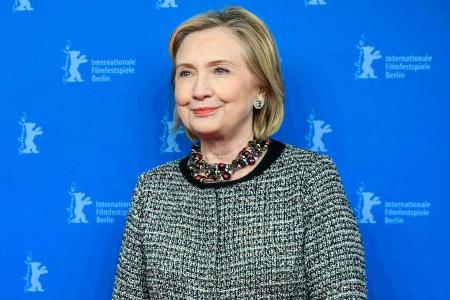 Hillary Clinton ließ es sich nicht nehmen, ihre Dokuserie persönlich auf der Berlinale vorzustellen Hillary Clinton ließ es sich nicht nehmen, ihre Dokuserie persönlich auf der Berlinale vorzustellen