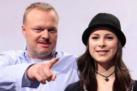 Lena Meyer-Landrut und Stefan Raab im Jahr 2010 - nach ihrem ESC-Gewinn. Lena Meyer-Landrut und Stefan Raab im Jahr 2010 - nach ihrem ESC-Gewinn.