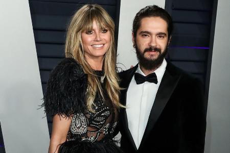 Heidi Klum und Tom Kaulitz im Jahr 2019 bei der Heidi Klum und Tom Kaulitz im Jahr 2019 bei der