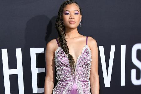 Storm Reid bezauberte bei der Premiere von 