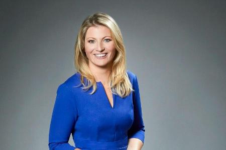 Annika Begiebing moderiert die RTL-Sendung Annika Begiebing moderiert die RTL-Sendung