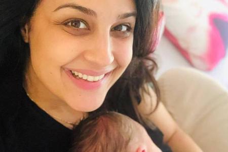 Nina Moghaddam und ihr süßes Baby Nina Moghaddam und ihr süßes Baby