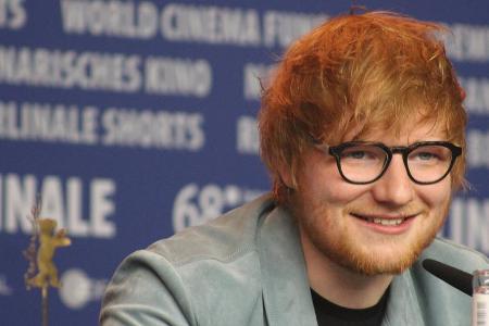 Hat allen Grund zur Freude: Ed Sheeran Hat allen Grund zur Freude: Ed Sheeran
