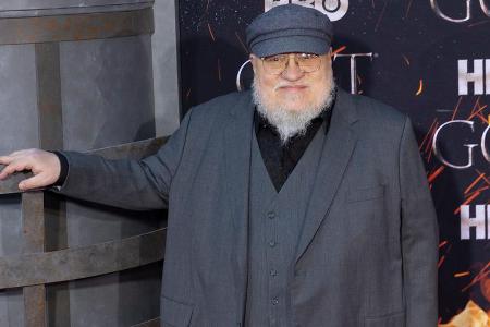 George R. R. Martin bei der Premierenfeier zur finalen Staffel von George R. R. Martin bei der Premierenfeier zur finalen Staffel von