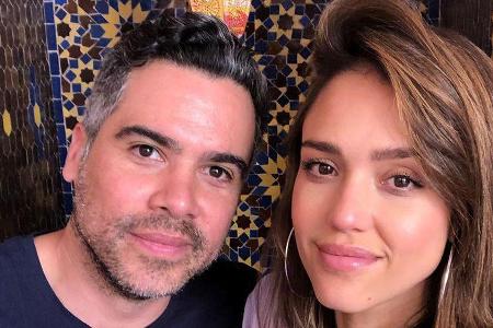 Jessica Alba mit ihrem Ehemann Cash Warren Jessica Alba mit ihrem Ehemann Cash Warren