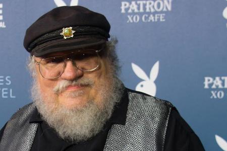 Buchautor George R. R. Martin bei der ComicCon in San Diego im Jahr 2014 Buchautor George R. R. Martin bei der ComicCon in San Diego im Jahr 2014
