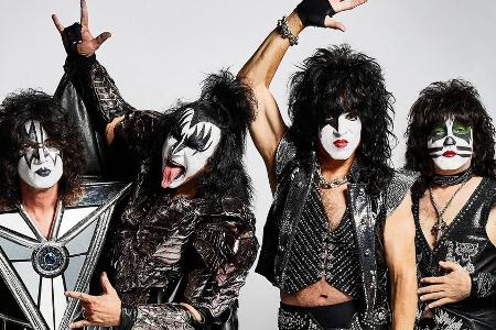 Verabschieden sich nach 45 Jahren im Musik-Geschäft endgültig: KISS Verabschieden sich nach 45 Jahren im Musik-Geschäft endgültig: KISS