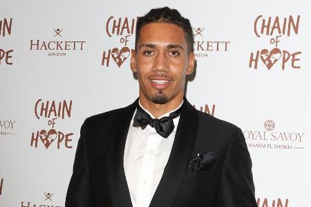 Chris Smalling hat Grund zum Strahlen Chris Smalling hat Grund zum Strahlen
