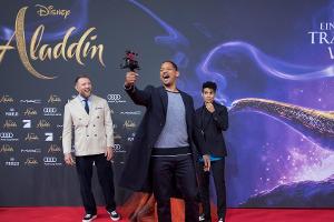 "Aladdin"-Stars in Berlin: Keiner hat so viel Spaß wie Will Smith