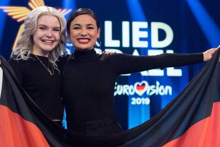 Müssen schon als Vierte beim ESC performen: die S!sters