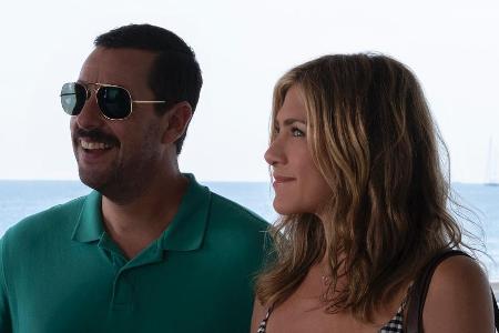Adam Sandler und Jennifer Aniston überzeugen die Netflix-Zuschauer mit Adam Sandler und Jennifer Aniston überzeugen die Netflix-Zuschauer mit