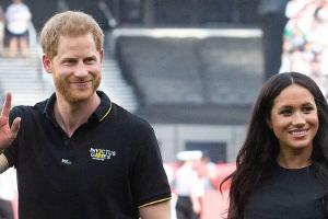 Royaler Support: Prinz Harry und Herzogin Meghan beim Baseball-Spiel