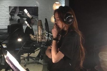 Lindsay Lohan bei der Arbeit Lindsay Lohan bei der Arbeit