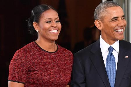 Barack und Michelle Obama sind in die Unterhaltungsindustrie eingestiegen Barack und Michelle Obama sind in die Unterhaltungsindustrie eingestiegen