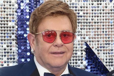 Elton John bei der UK-Premiere von 
