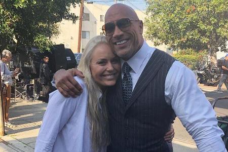 Ex-Ski-Star Lindsey Vonn schwärmt von Dwayne Ex-Ski-Star Lindsey Vonn schwärmt von Dwayne
