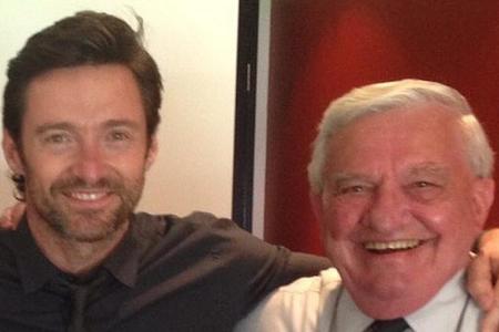 Hugh Jackman steht seinem Vater Christopher sehr nahe Hugh Jackman steht seinem Vater Christopher sehr nahe
