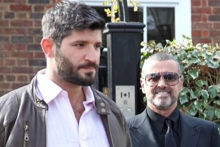 Mit Fadi Fawaz (links) war George Michael bis zu seinem Tod liiert Mit Fadi Fawaz (links) war George Michael bis zu seinem Tod liiert