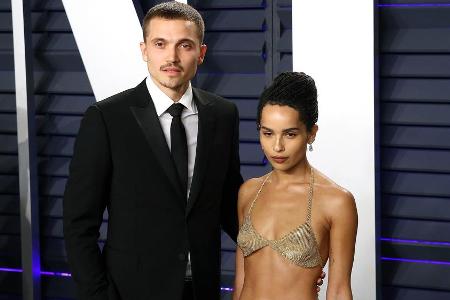 Zoë Kravitz und Karl Glusman bei einem gemeinsamen Auftritt in Beverly Hills Zoë Kravitz und Karl Glusman bei einem gemeinsamen Auftritt in Beverly Hills